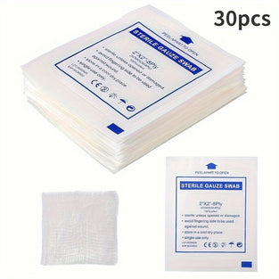 10/30pcs Disposable Hemostatic Cotton Gauze