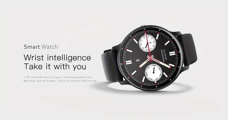 1.<br>39" Full Touch Screen Smart Watch with 100 Exercise Modes: The Ultimate Fitness Companion for Men and Women