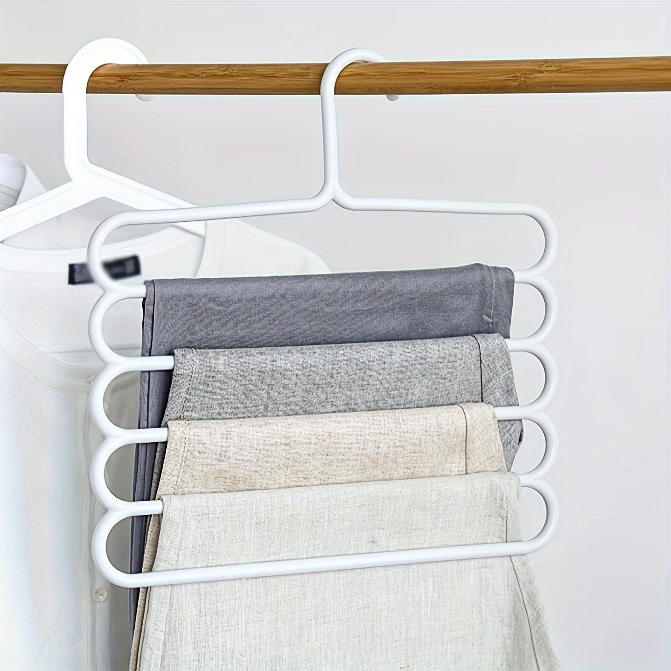 Ultimate Space-Saving 5-Tier Hanger: Organize Pants