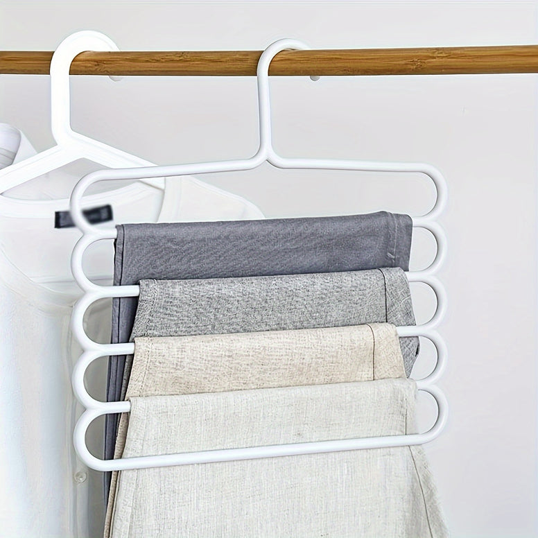 Ultimate Space-Saving 5-Tier Hanger: Organize Pants