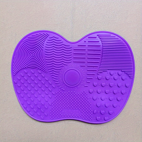 Versatile Silicone Scrub Pad with Suction Cup