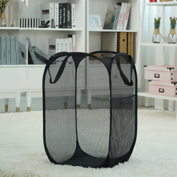 Versatile Breathable Mesh Toy Storage Basket