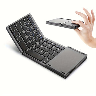 Wireless Three Fold Keyboard For Computer Office