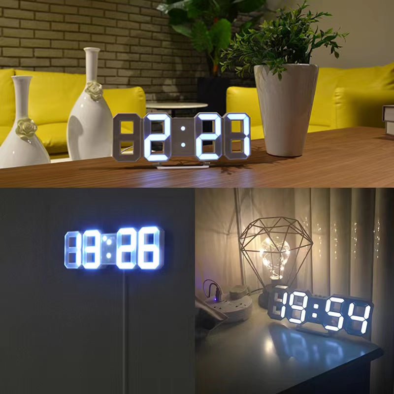 Stylish 3D LED Digital Clock