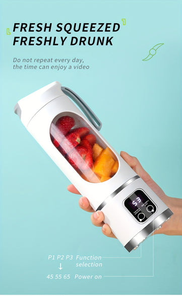 On-the-Go Blending: USB Rechargeable Mini Juicer !