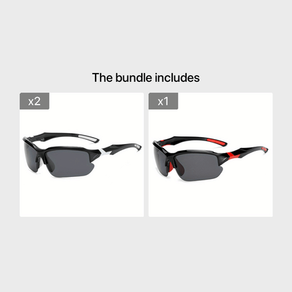 Trendy Cool Sports Polarized Fashion Glasses