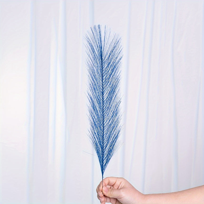 Bohemian Elegance: Set of 5 Artificial Pampas Grass