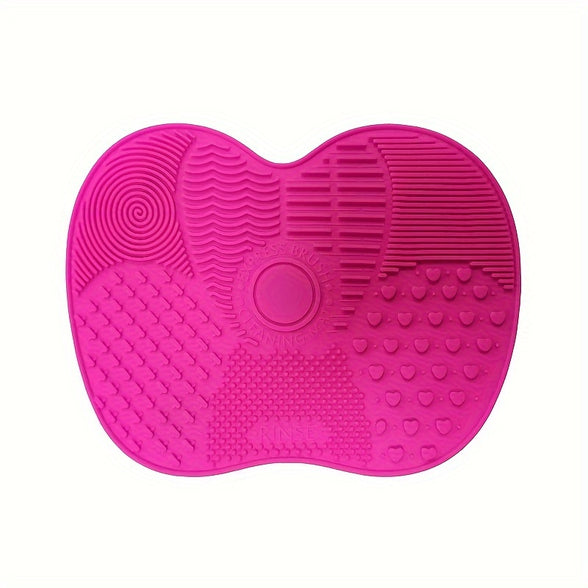 Versatile Silicone Scrub Pad with Suction Cup