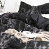 Elegant Marble-Inspired 3-Piece Duvet Cover Set