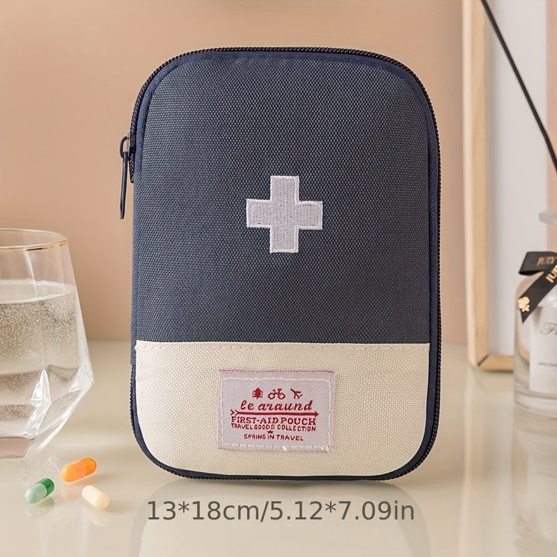 3-Piece Set: Travel Portable Medicine Bag for Outdoor Sports and First Aid Kit