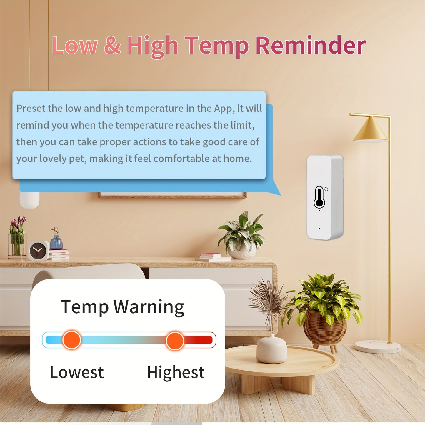 Thermometer: Remote App-Controlled Indoor