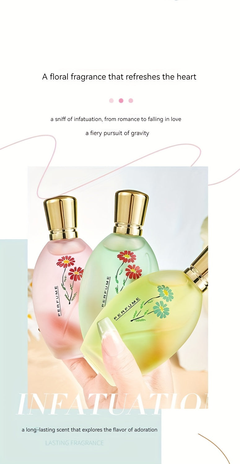 Osmanthus Rose Jasmine Fragrance Perfume Women's Light Fragrance Fresh Natural Long Lasting Eau de Toilette