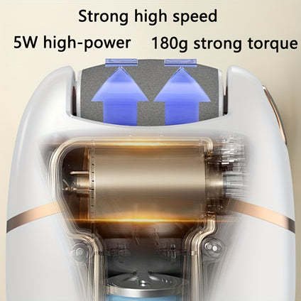 Rechargeable Electric Foot Grinder: Polishing Thick Leather, 2 Grinding Heads with Different Thicknesses