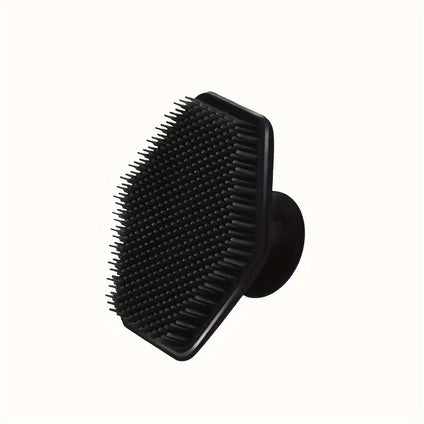 Men's Silicone Face Scrubber: Gentle Exfoliator Pad and Massager for Deep Cleansing and Dead Skin Removal