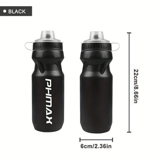 1pc Cycling Water Bottle 20.3oz (600ml) - Portable Squeezed Sports Bottle