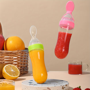 90ml/3oz Baby Silicone Spoon Feeder