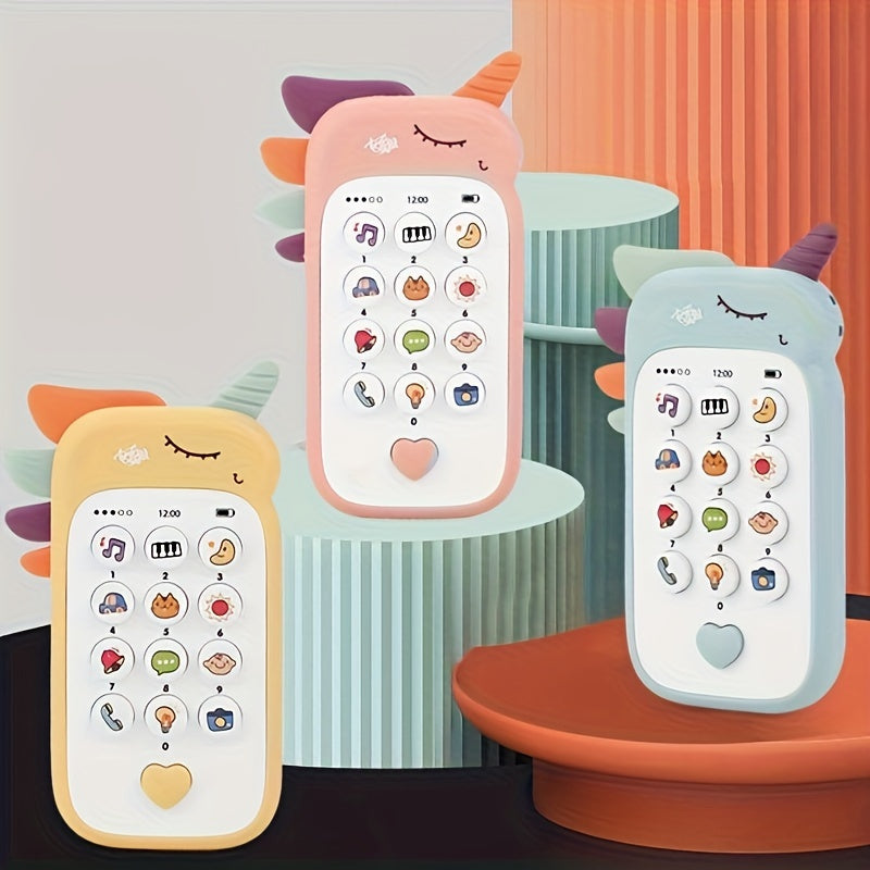 Baby Phone Toy Music Sound Unicorns Telephone Sleeping Toys