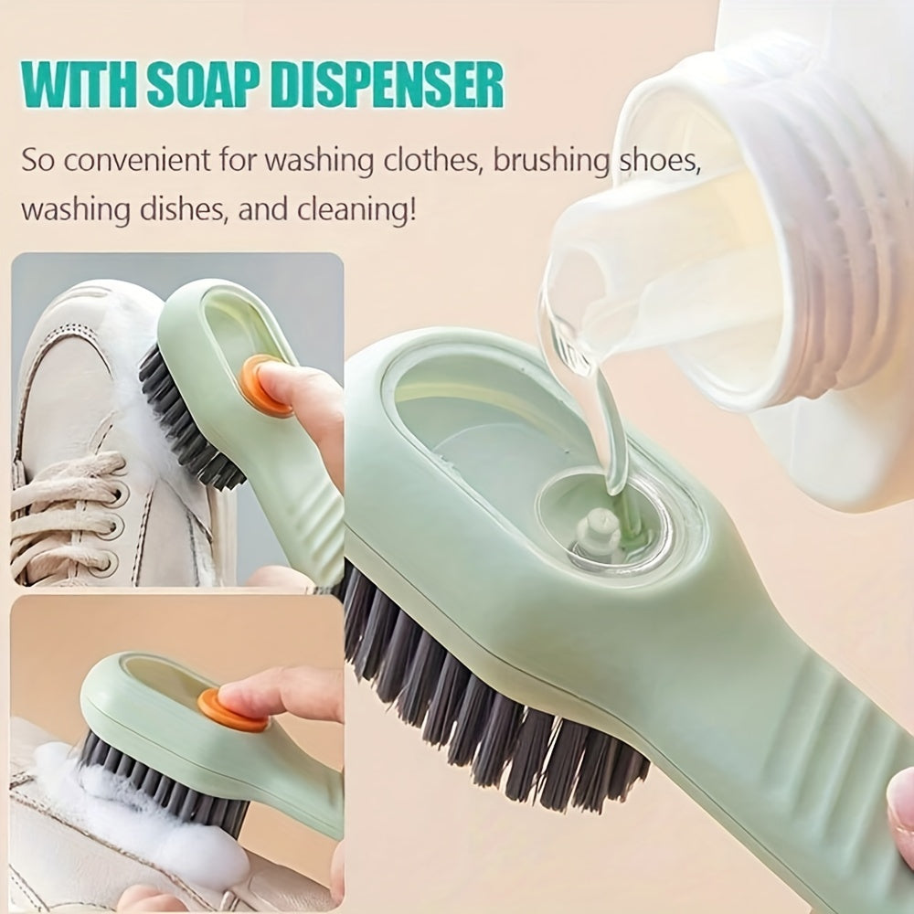 Ultimate Reusable Multi-Purpose Cleaning Brush: Clean Shoes, Laundry, and Surfaces with Ease!