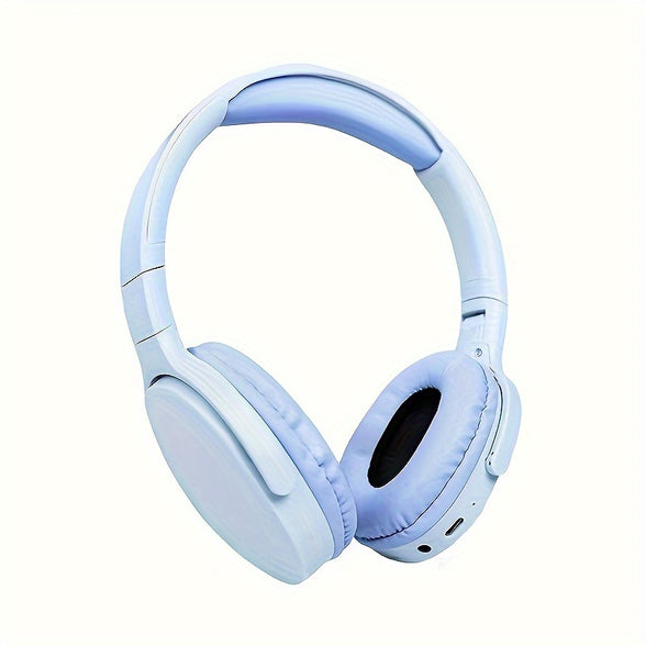 Premium Over-Ear Wireless Headphones: 20H Playtime, Foldable, Ideal for Teens & Adults