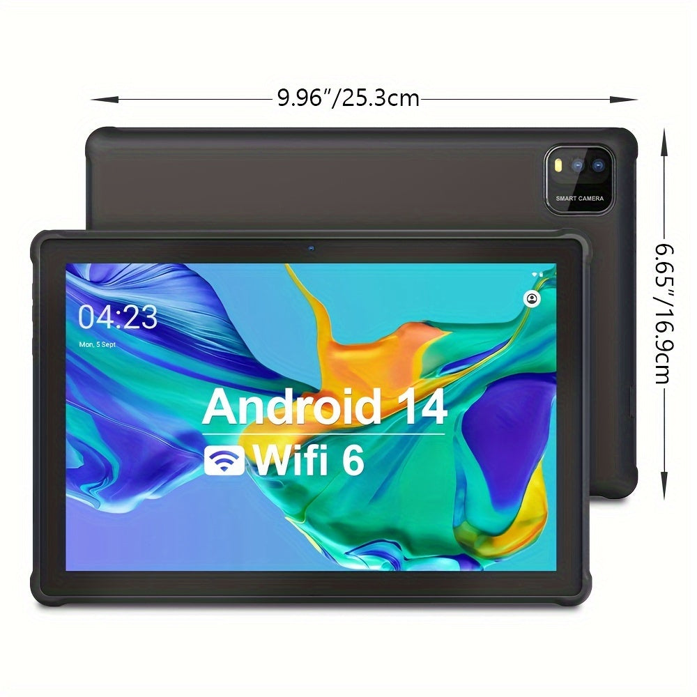 Premium 25.<br>65 cm Android 12 Tablet PC with Dual Speakers and Google Certification - 64GB ROM, 256GB Expandable Storage, IPS Screen, 8MP   2MP Camera, Wi-Fi, 6000mAh Battery