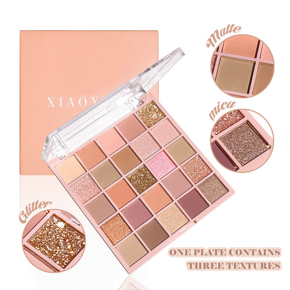 Nude Coral Eyeshadow Makeup Palettes