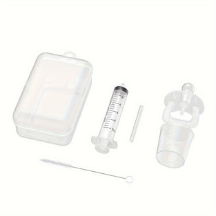 1pc Silicone Syringe Baby Pacifier Feeder