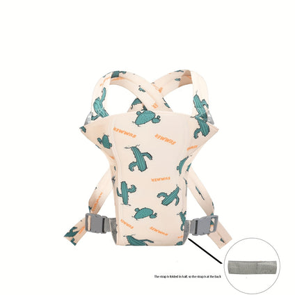 Cartoon Baby Carrier Functional and Comfortable Whimsical Design for Infants Aged 0 to 48 Months Ergonomic Support for Natural Posture Promotes Healthy Growth and Development Gentle Cushioning for Neck and Back Support Safe and Secure for Your Little One