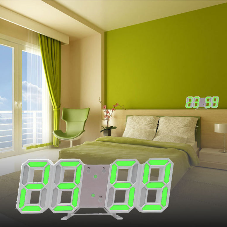 Stylish 3D LED Digital Clock