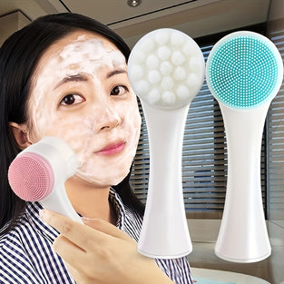 2-In-1 Silicone Facial Cleansing Brush