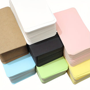 50 Pack of Colorful Index Cards