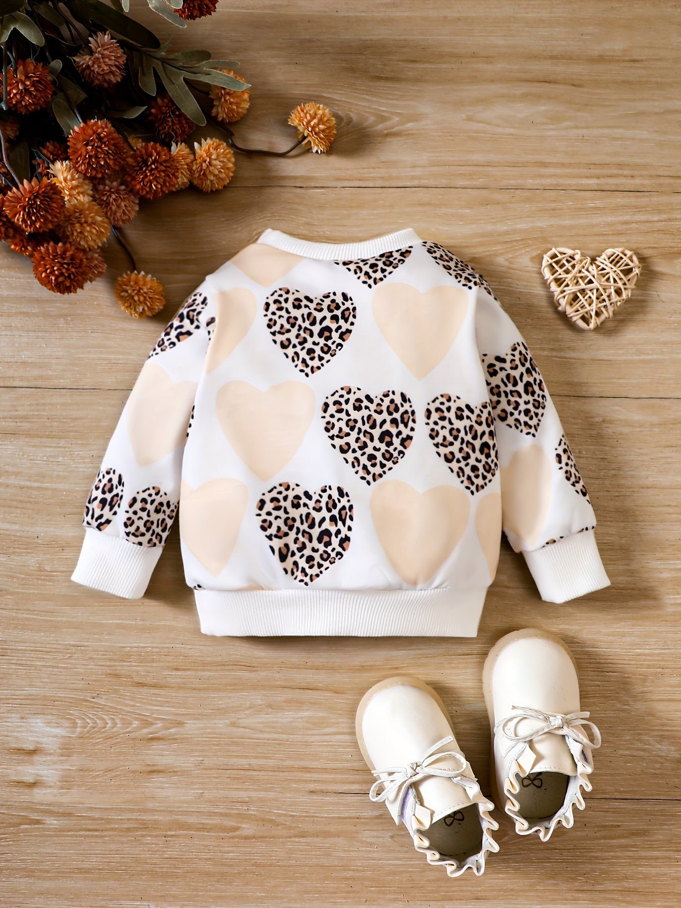 Leopard Love Printed Toddler Sweatshirt