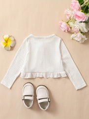 Adorable Knitted Cardigan for Baby Girls