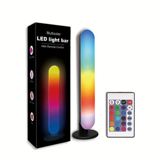 Smart RGB Strip Lights with IR Remote Control for Gaming, TV, and Party Decoration