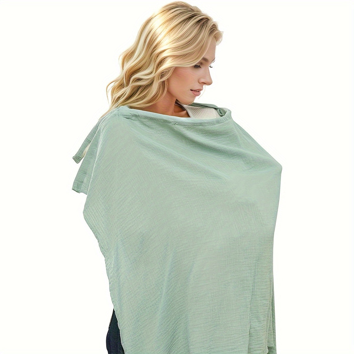 Outdoor Nursing Cover for Breastfeeding Stylish Privacy Multi-Functional Lightweight Breathable Fabric Versatile Use