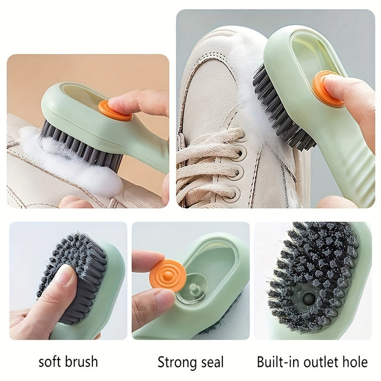 Ultimate Reusable Multi-Purpose Cleaning Brush: Clean Shoes, Laundry, and Surfaces with Ease!