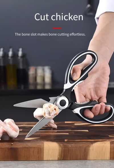 Multifunctional Stainless Steel Kitchen Scissors