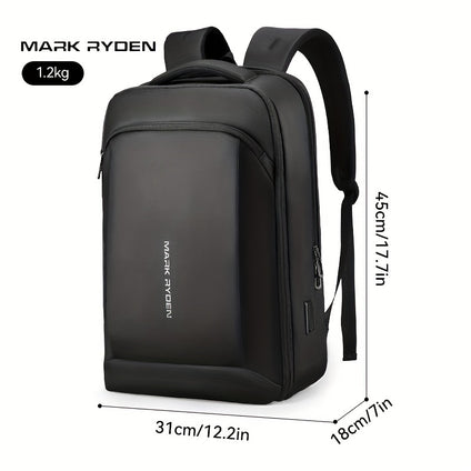 1pc Markryden Thin Style Business Laptop Bag New Backpack Men's Backpack Multi-functional Casual Backpack, Ideal choice for Gifts, School bags, Valentines Gifts