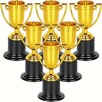 1pc Golden Mini Trophy, Sports Honor Trophy Suitable