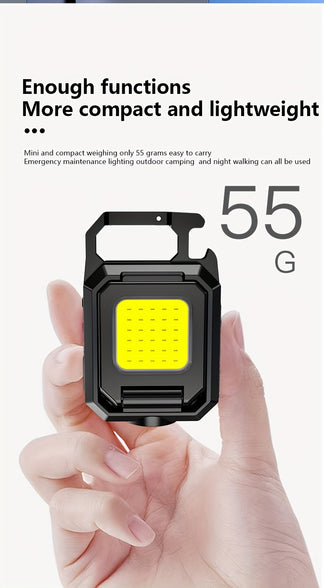 Ultimate Rechargeable LED COB Keychain Light