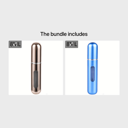 Refillable Mini Portable Perfume Atomizer 5,8 ML