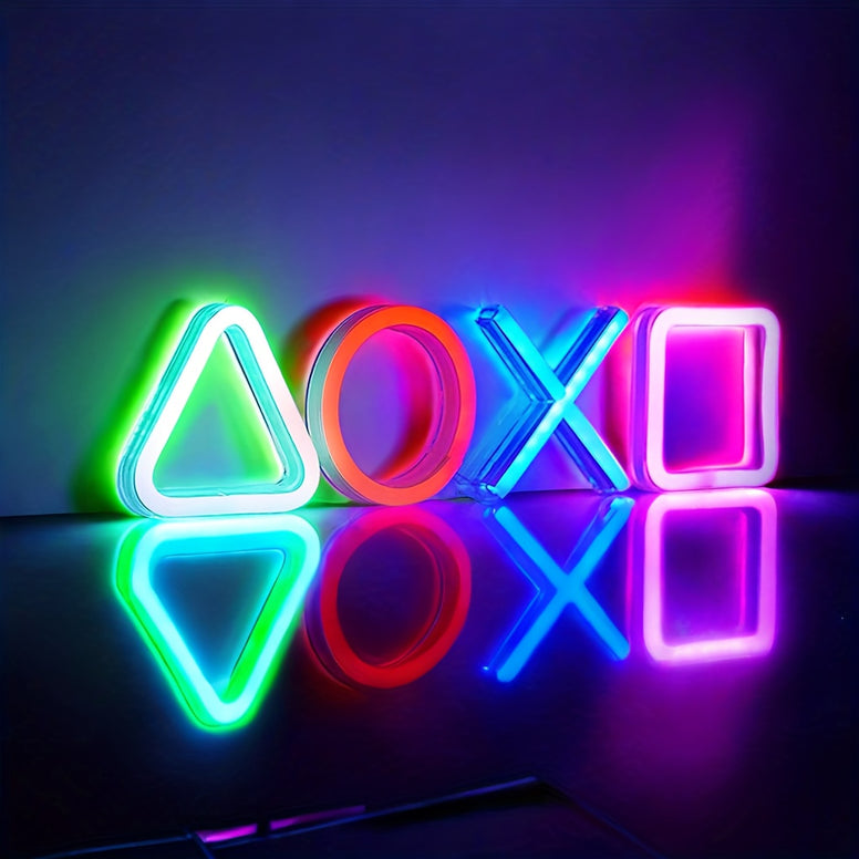 Glow Up Your Gaming Space with USB Powered LED Neon Lights