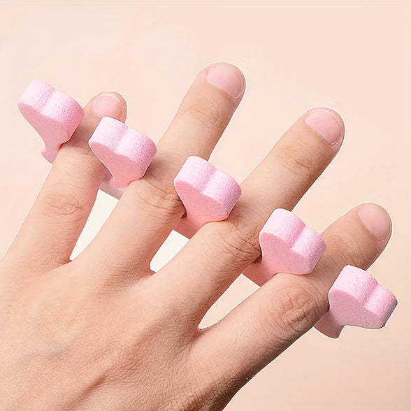 Soft Foam Toe Separators for Nail Art and Pedicure 2 Piece