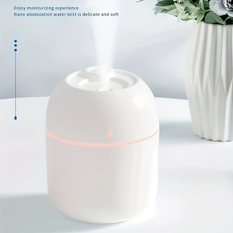 USB Portable Charging Humidifier Compact Desktop Design Ideal for Home and Office