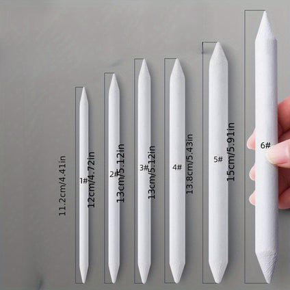 6pcs Blending Stump And Tortillions