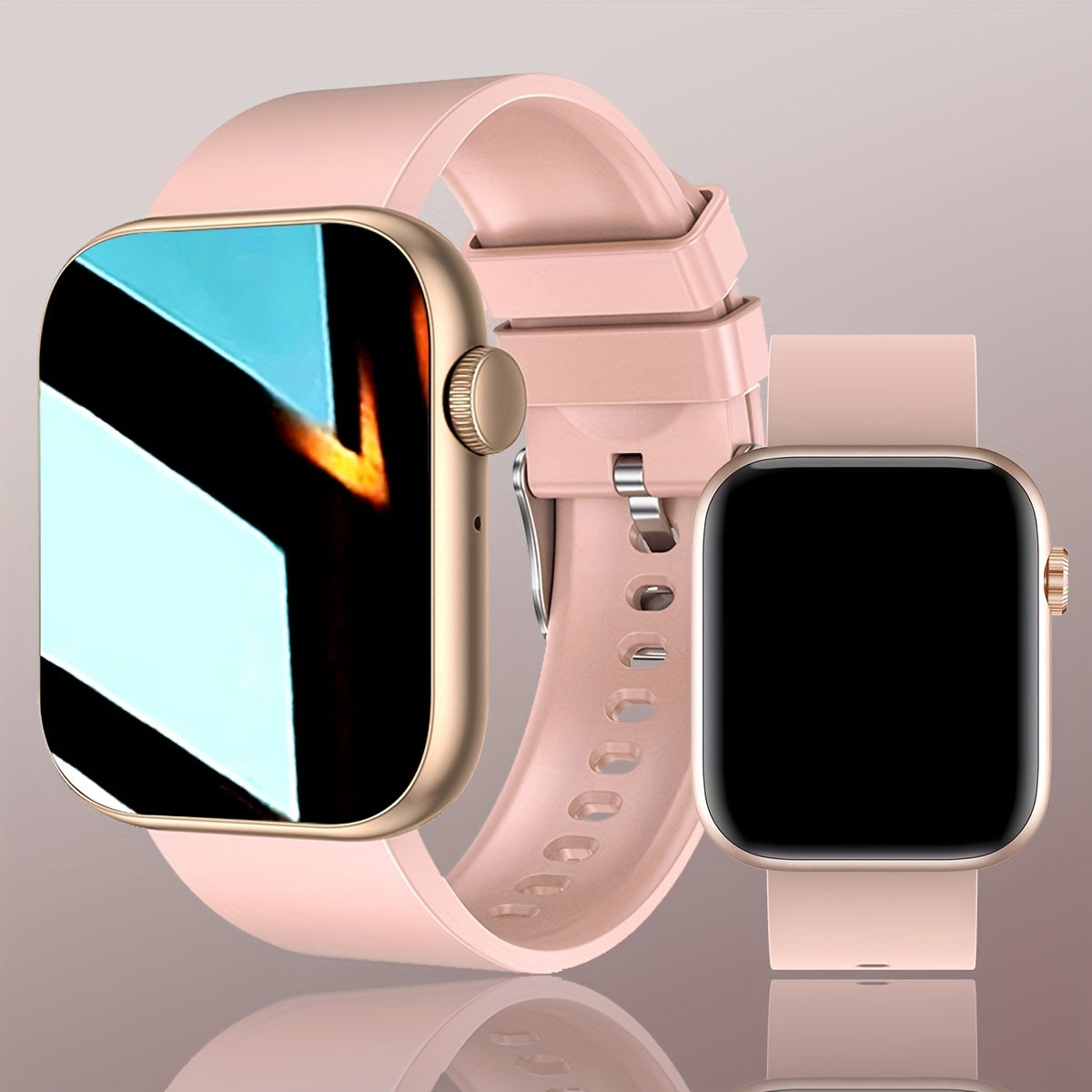 Chic Women's Smartwatch: Stay Connected in Style with Full Touch Screen & Wireless Calling