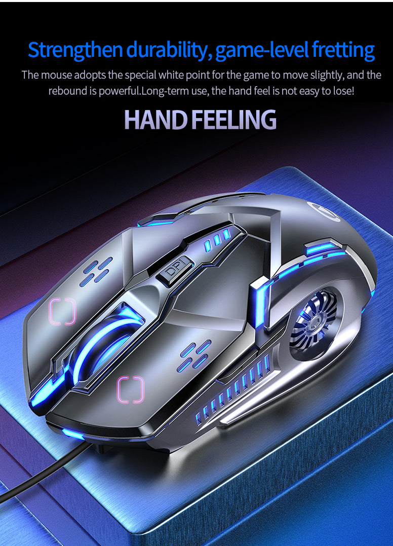 G-601099512521718 Mechanical Gaming Mouse: The Ultimate Silent Mouse for Computer Racer Enthusiasts