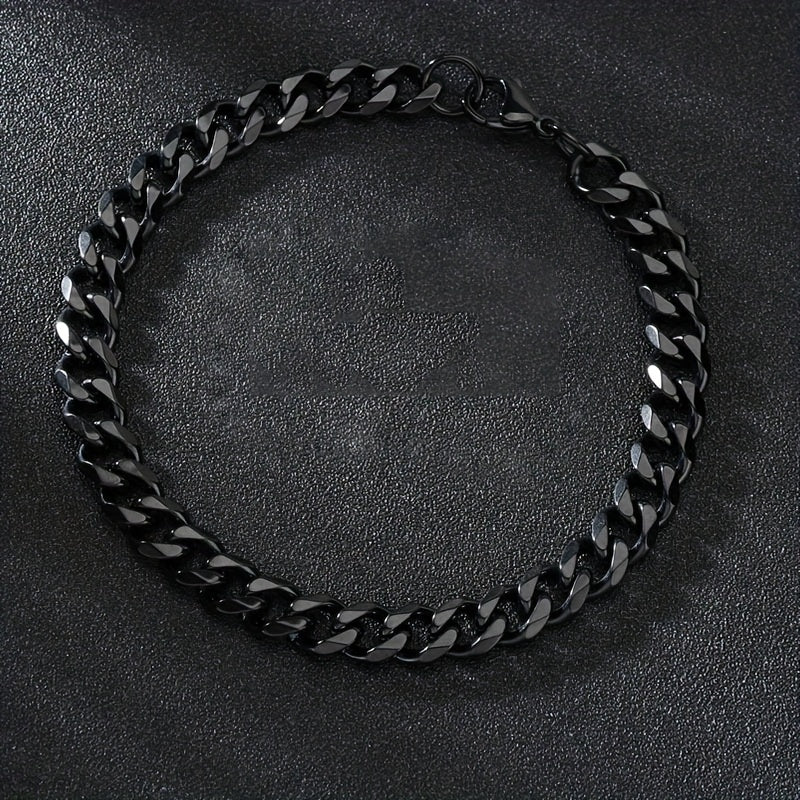 Men's Trendy Woven Chain Bracelet: Elevate Your Fashion Game