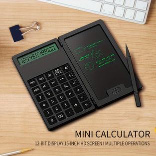 Mini Portable Calculator Handwriting Pad