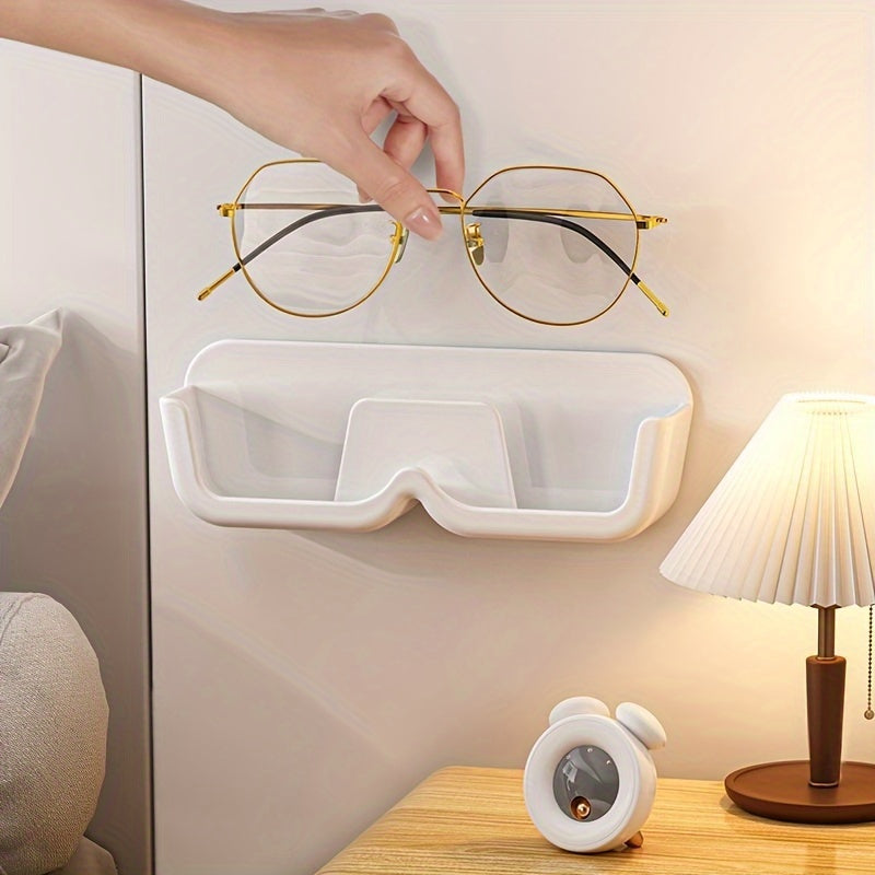 Space-Saving Wall-Mounted Eyeglass Storage Rack