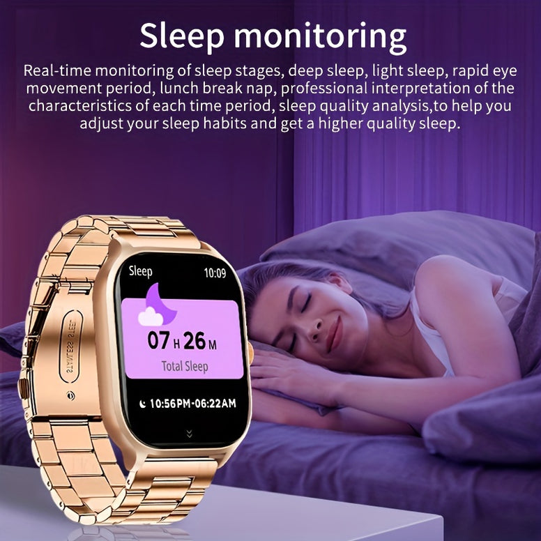 Smartwatch 5.<br>11 cm Screen: Stay Connected and Active with Text, Call, and Exercise Modes